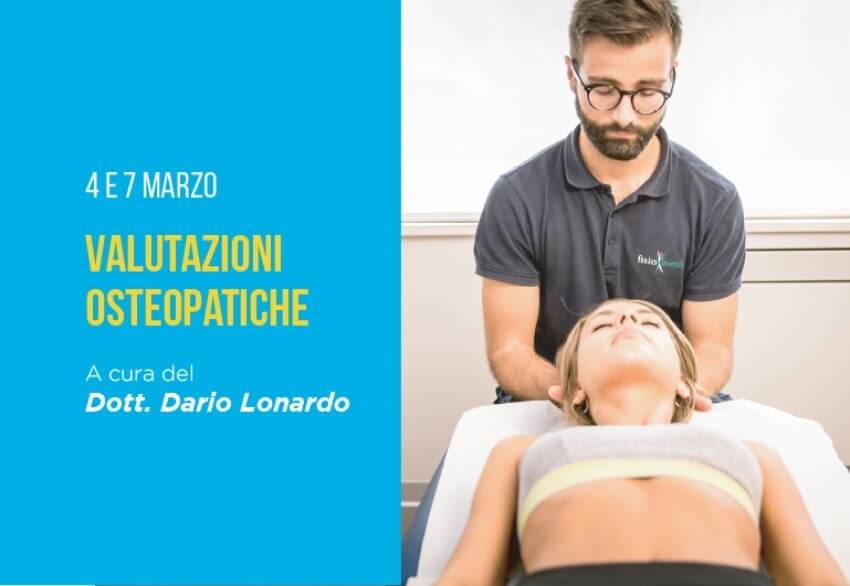 Valutazioni Osteopatiche: due giornate dedicate
