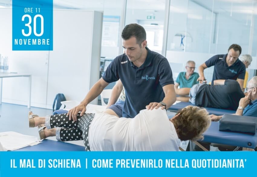 Corso Pratico per la Prevenzione del Mal di Schiena nella Quotidianità