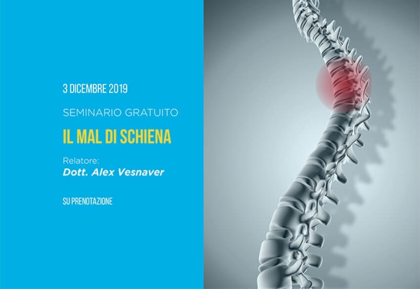 Seminario Gratuito sul Mal di Schiena